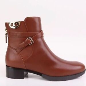 Tory Burch Sidney Penny Brown bootie - NIB Size 7 1/2